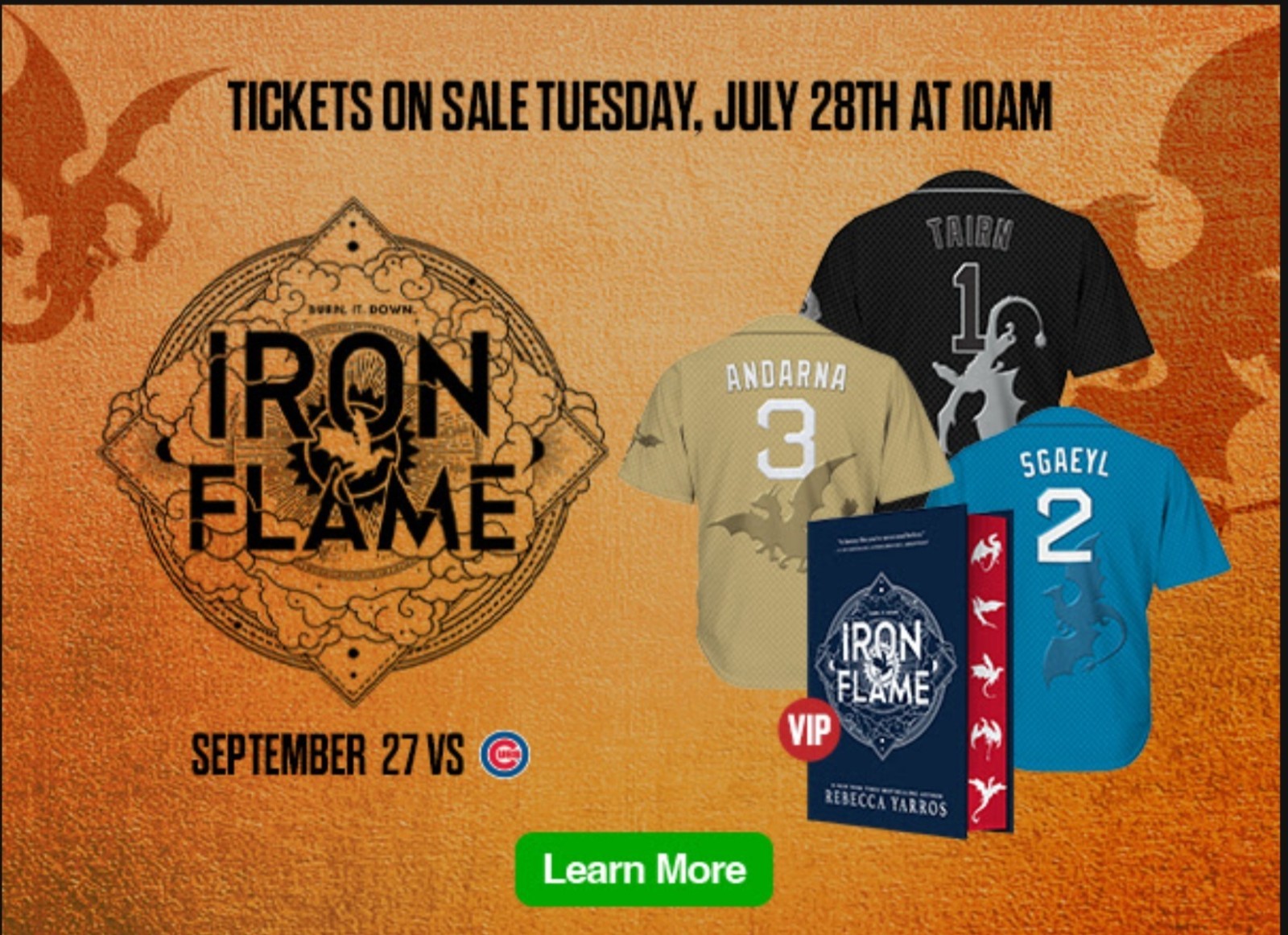 PRESALE - Boston Red Sox Iron Flame Day VIP Book & Jersey (9/27 Pickup) Fenway