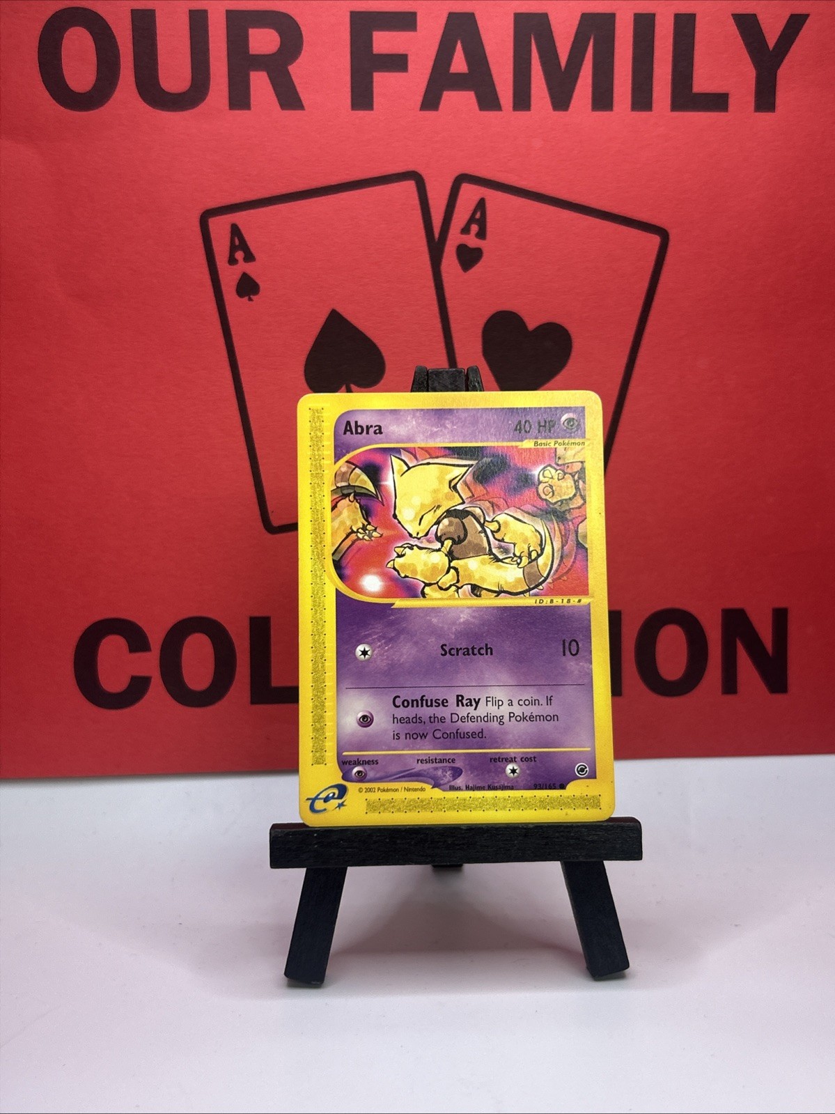 Abra 93/165 Regular E-Reader Expedition Common 2002 Pokémon Card Abra 93/165 Regular E-Reader Expedition Common 2002 Pokémon Card