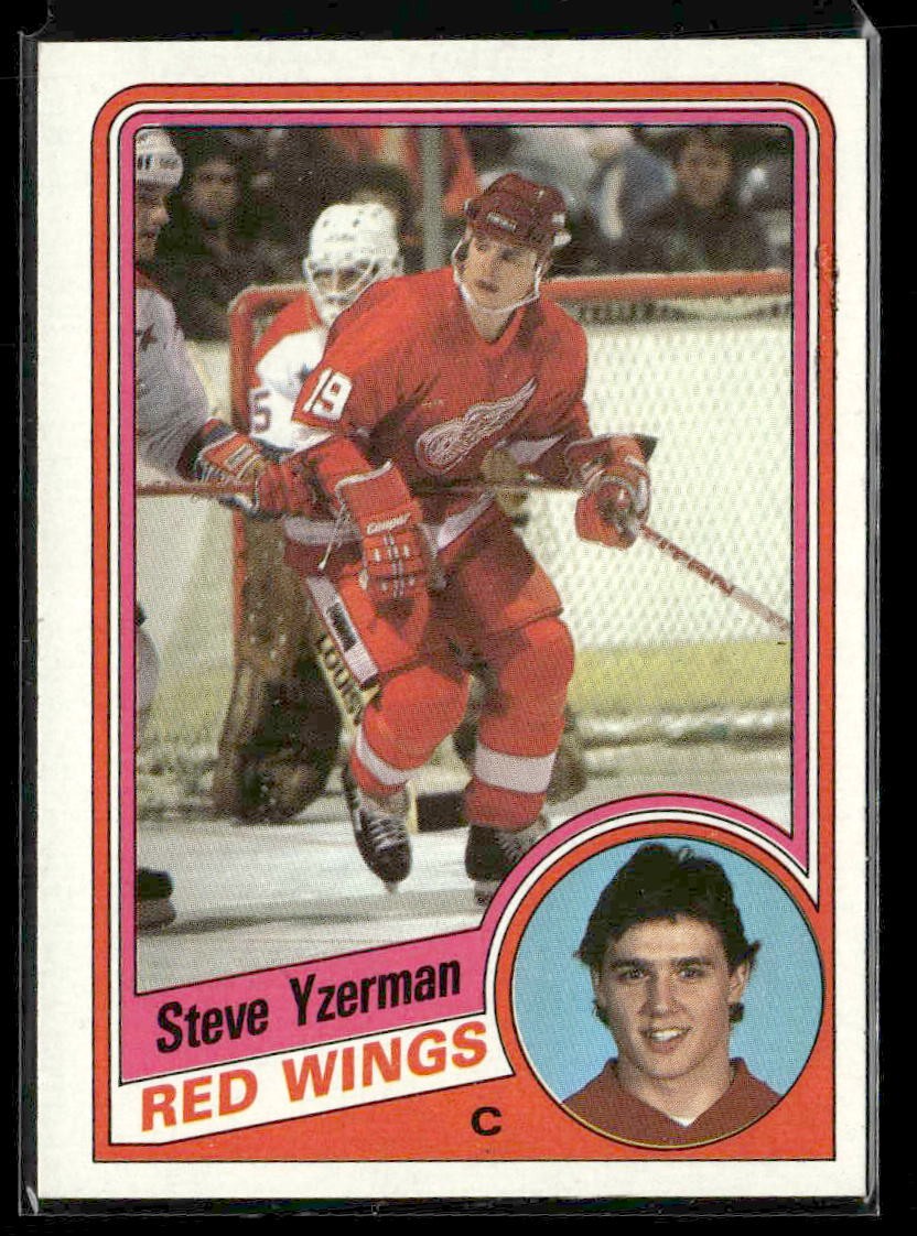 1984-85 Topps #49 Steve Yzerman NM