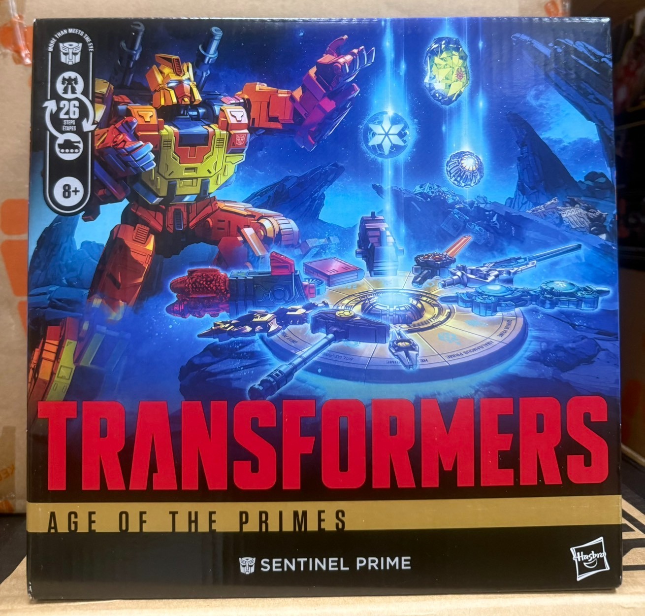 HASBRO TRANSFORMERS AGE OF THE PRIMES VOYAGER SENTINEL PRIME ACTION FIGURE