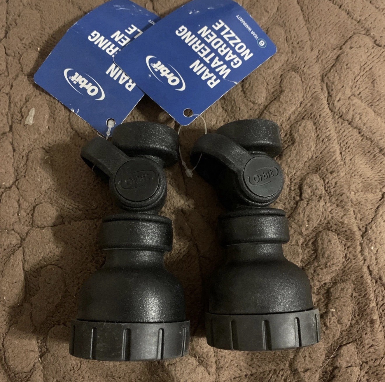 Orbit Gentle Rain Watering Garden Spray Hose Nozzle (2PK)