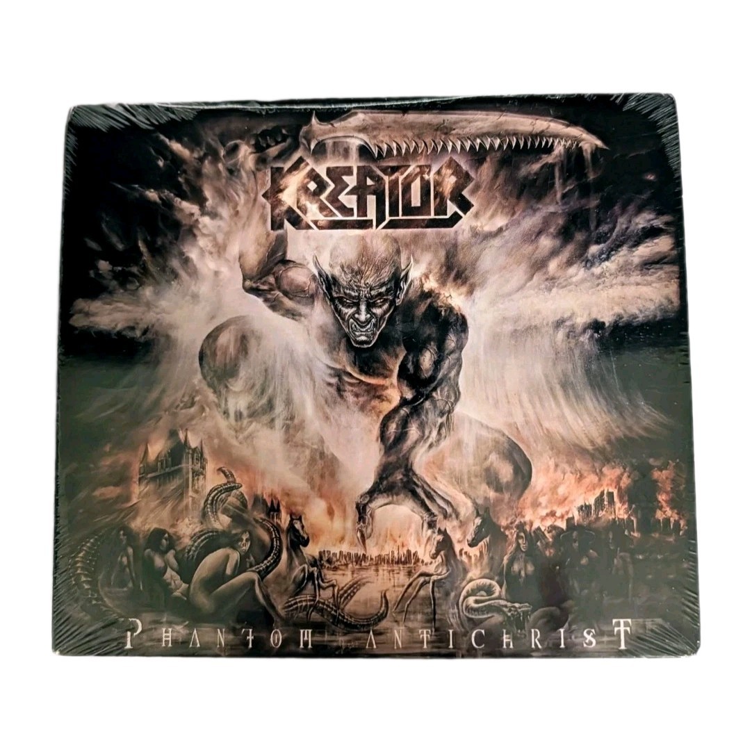 KREATOR - Phantom Antichrist CD & DVD Set 2012 Nuclear Blast NEW Special Edition