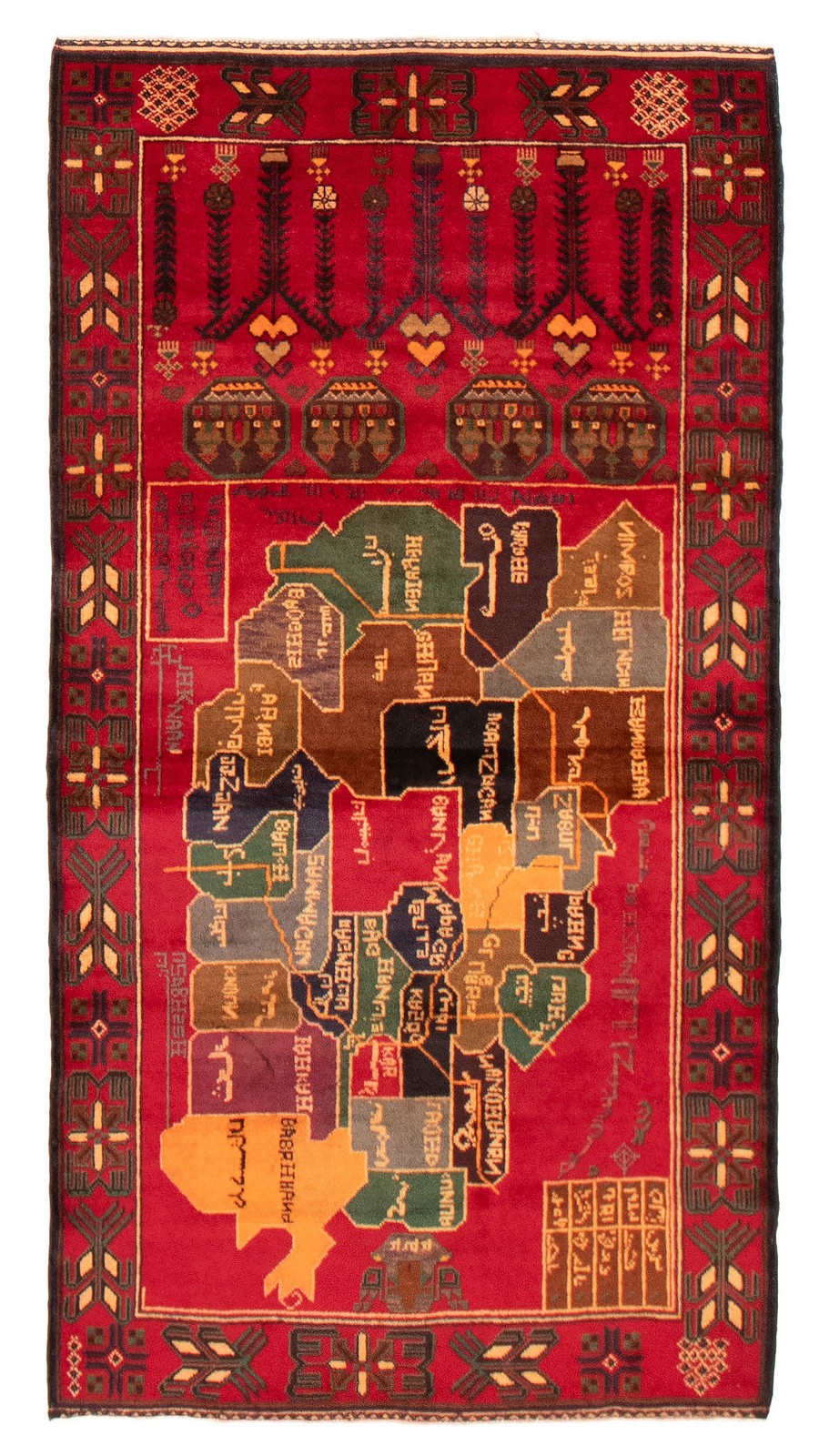 Traditional Vintage Hand-Knotted Area Rug 3\'5\