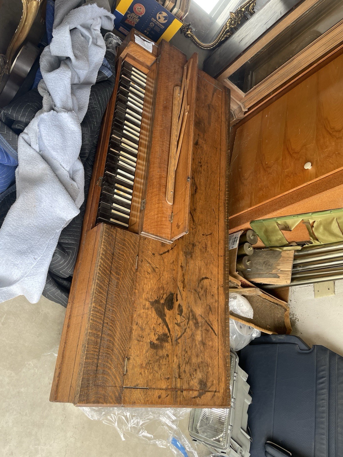Late 18th century German or Austrian Tafelklavier Square Fortepiano harpsichord Late 18th century German or Austrian Tafelklavier Square Fortepiano harpsichord
