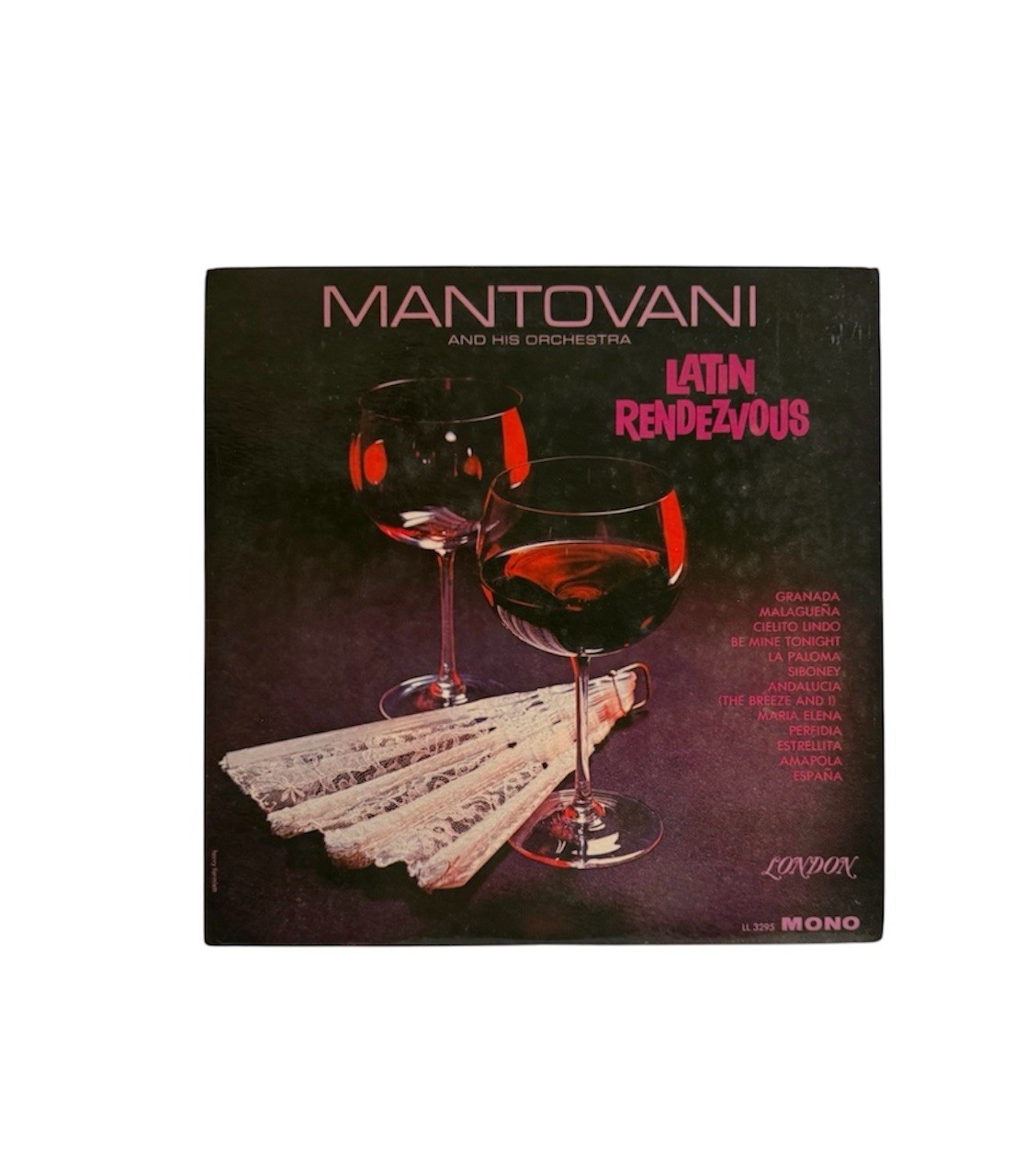 Mantovani and His Orchestra Latin Rendezvous LP Vinyl 1962 London