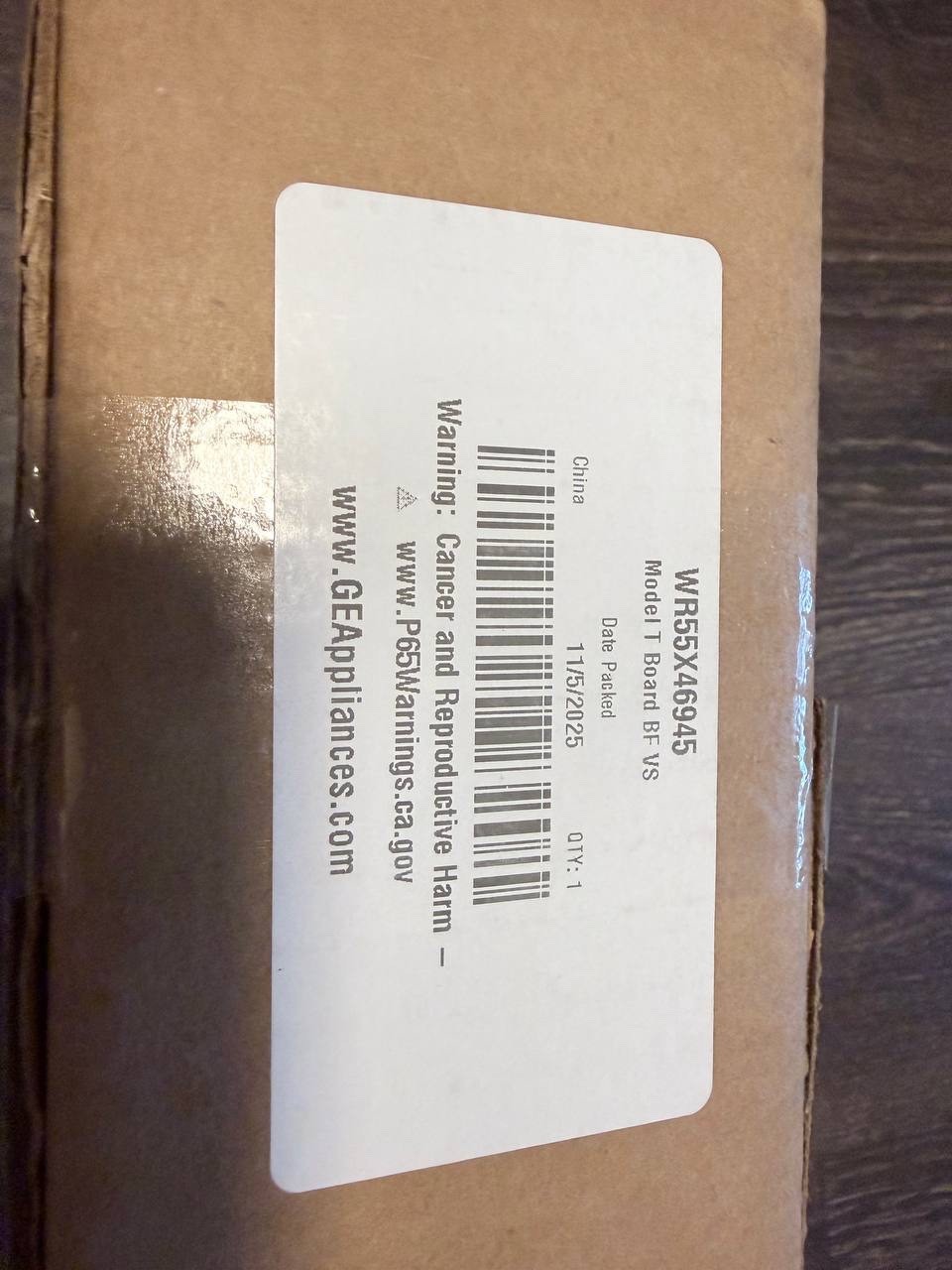 NEW GE Refrigerator Main Control Board - OEM WR55X46945 FAST DELIVERY