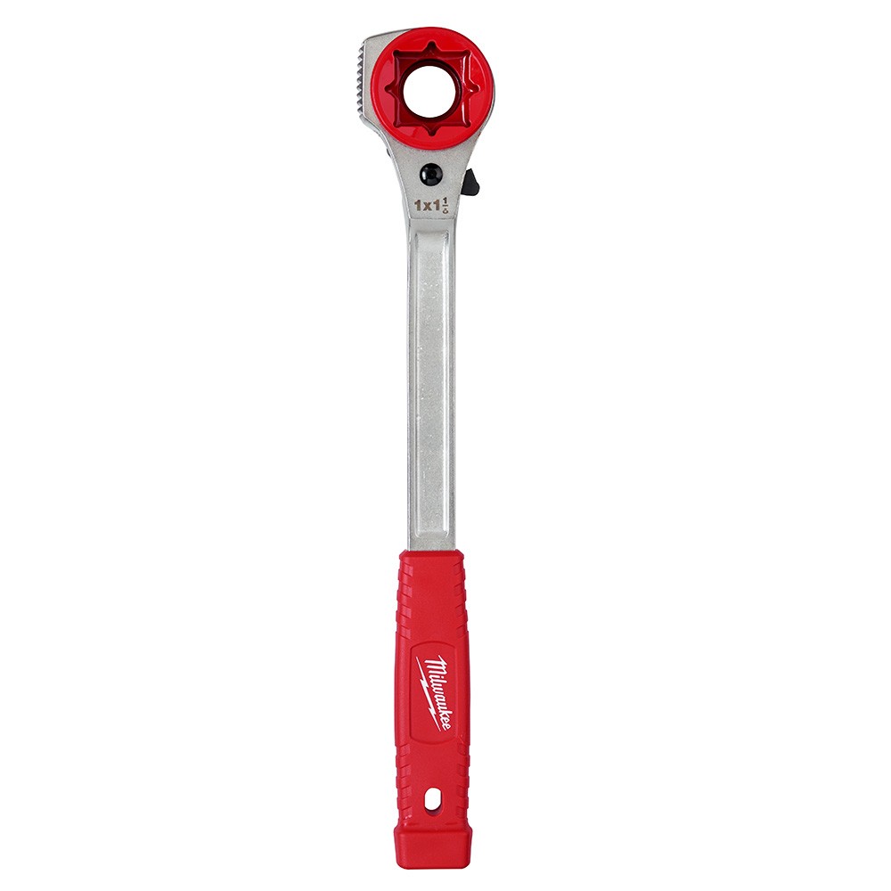 Milwaukee 48-22-9213M Lineman\'s High-Leverage Ratcheting Wrench w/ Milled Face