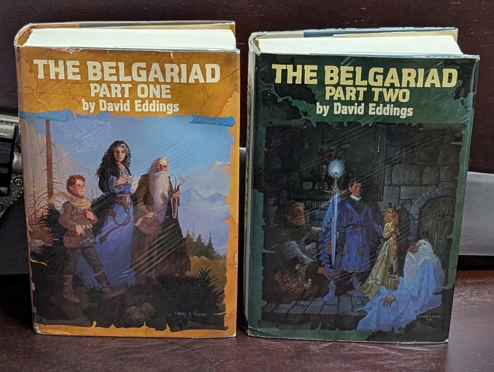 David Eddings The Belgariad Part 1 and 2 BCE HC Mylar LN Unread Fantasy Book Set