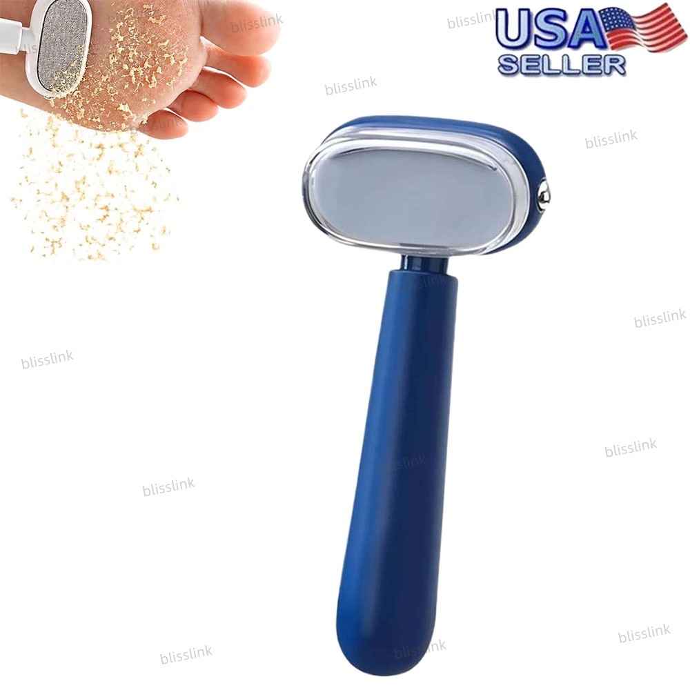 2x Stainless Steel Foot Callus Remover, Double‑Sided Scraper for Heel Dead Skin 2x Stainless Steel Foot Callus Remover, Double‑Sided Scraper for Heel Dead Skin