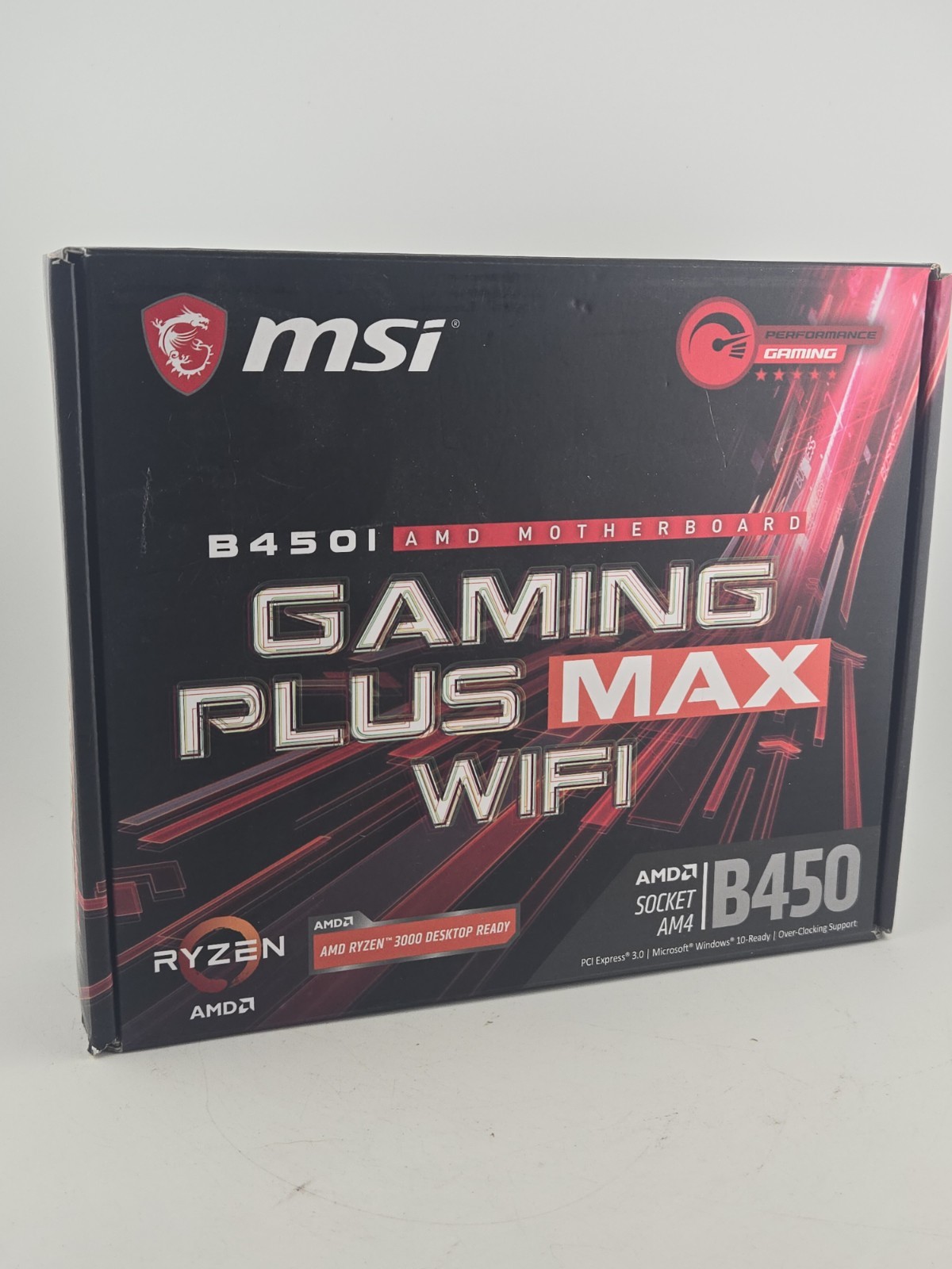 MSI B450I GAMING PLUS MAX WIFI AM4 AMD B450 Mini ITX AMD MB + CPU/RAM