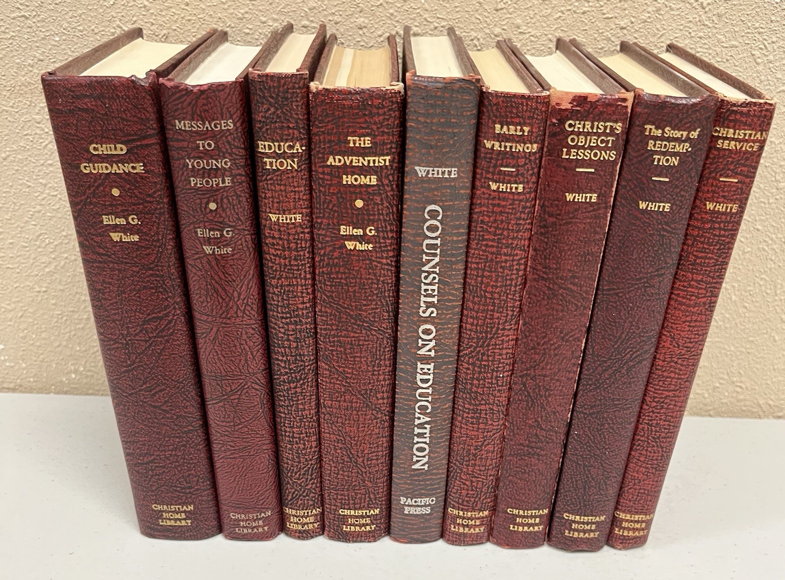 Lot of 9 Ellen G White