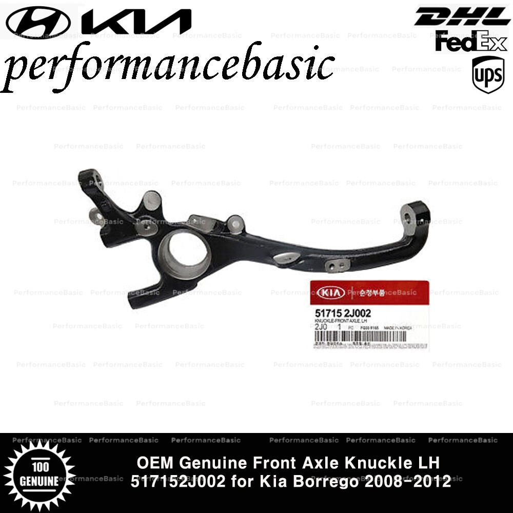 OEM Genuine Front Axle Knuckle LH 517152J002 for Kia Borrego 2008-2012
