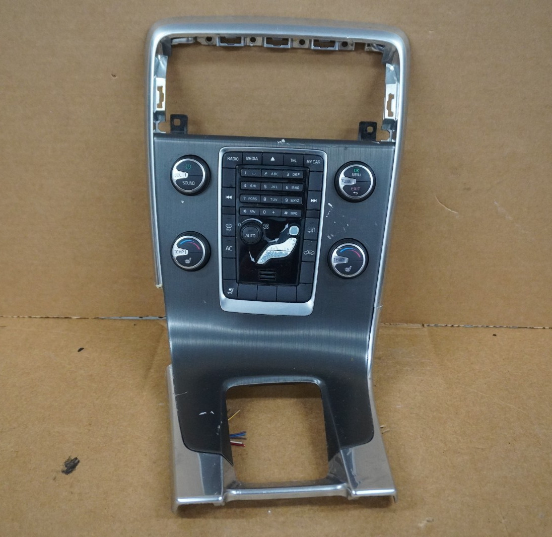 2011 2012 2013 Volvo 60 Center Console Radio AC Climate Bezel Panel OEM 30791856
