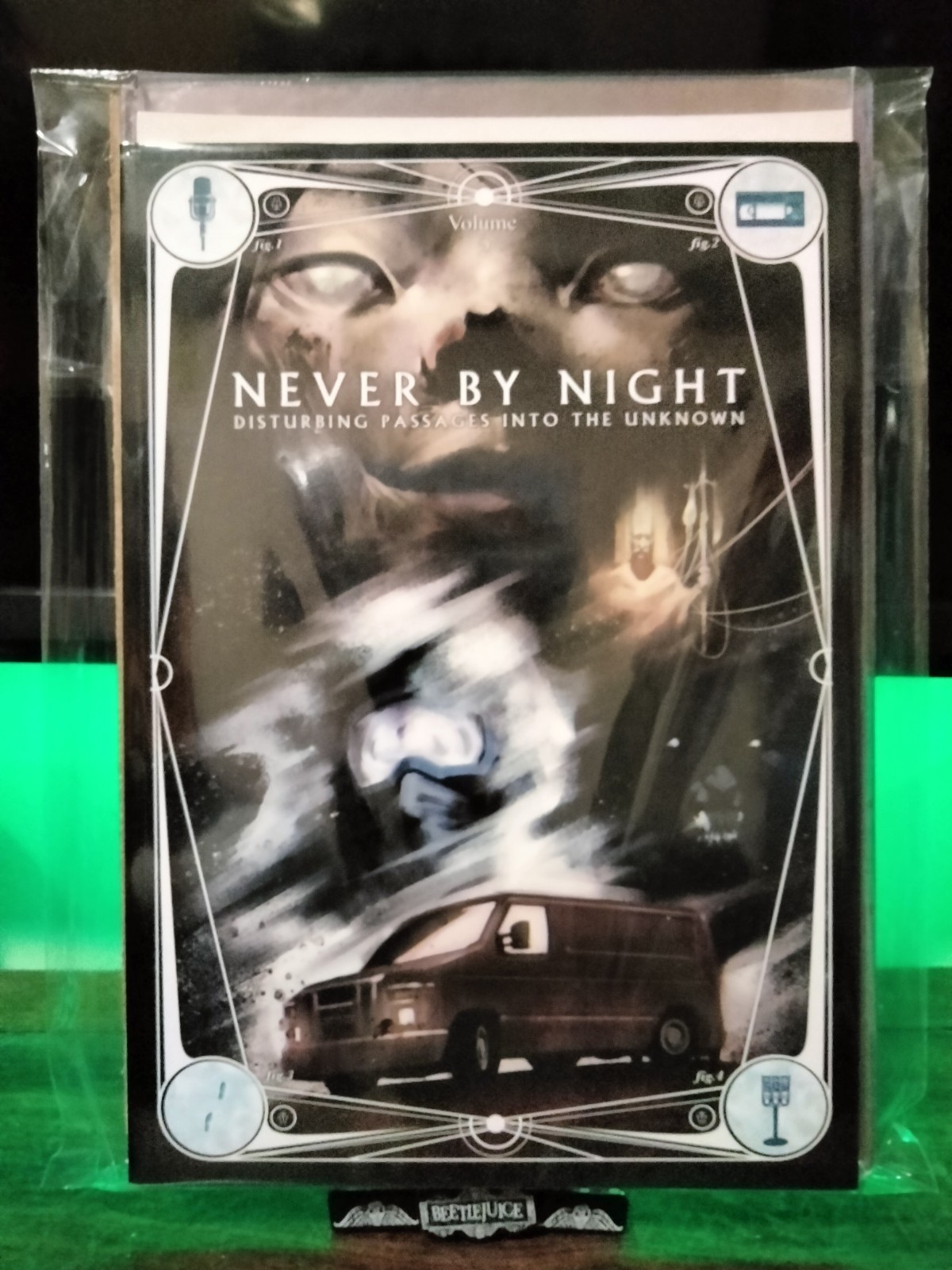 Never by Night - Disturbing Passages Into The Unknown Signed By Jonathan Chance 