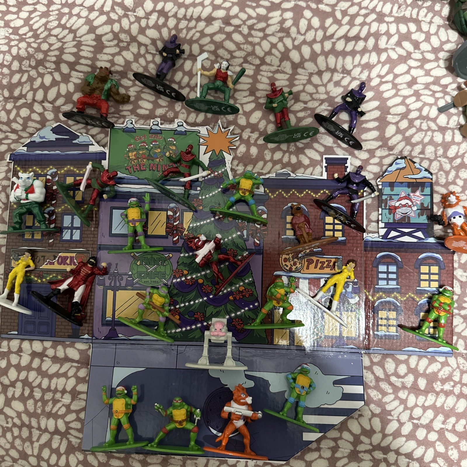 Teenage Mutant Ninja Turtles ~ Die-Cast Christmas Advent Calendar Set Teenage Mutant Ninja Turtles ~ Die-Cast Christmas Advent Calendar Set