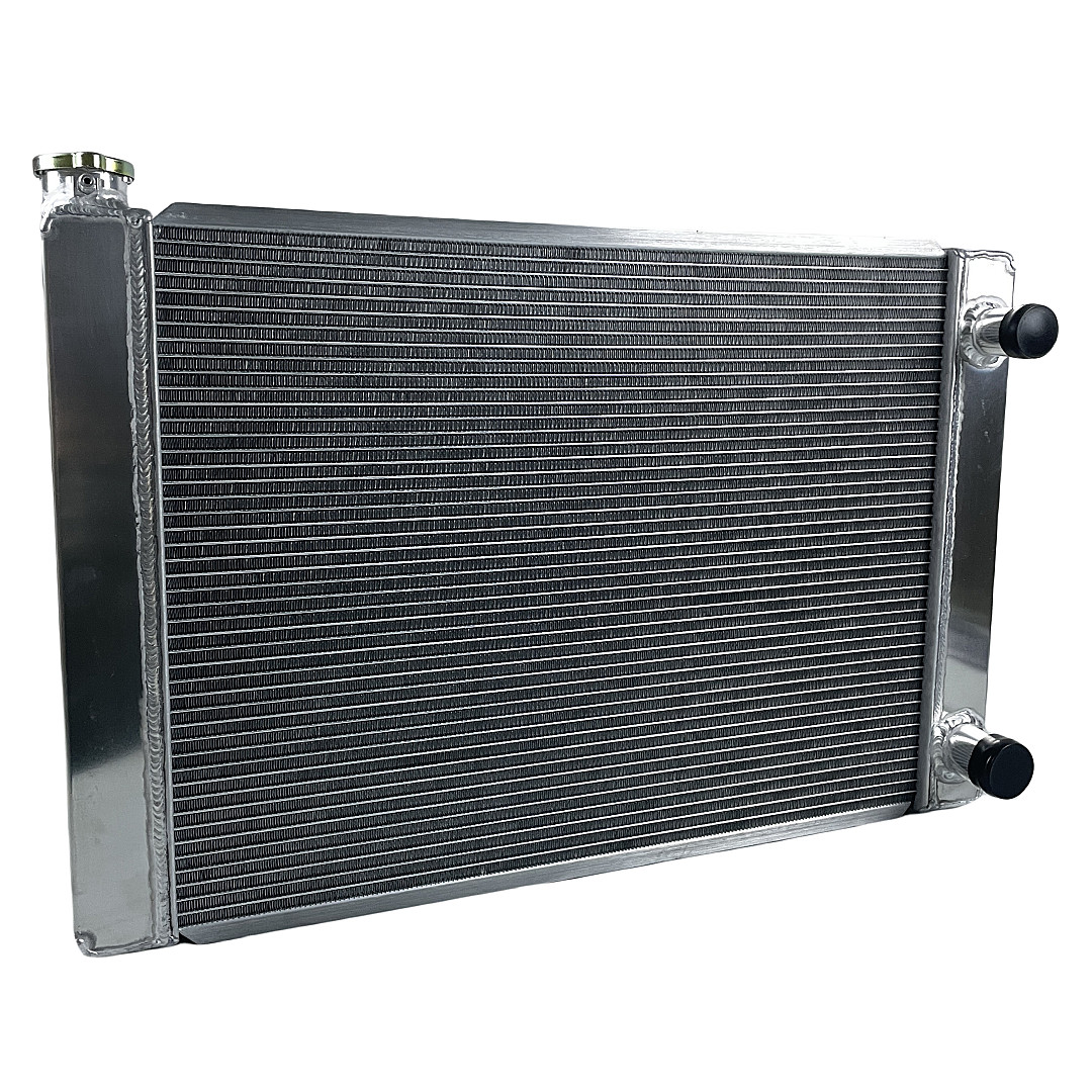 3 ROW ALUMINUM RACING UNIVERSAL DUAL PASS RADIATOR Overall Size: 29