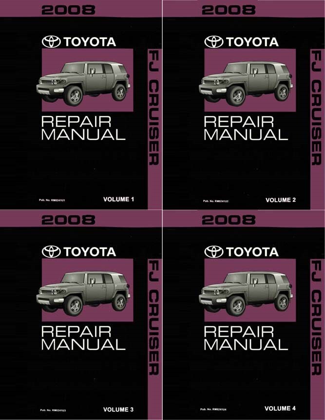 2008 Toyota FJ Cruiser Shop Service Repair Manual 2008 Toyota FJ Cruiser Shop Service Repair Manual