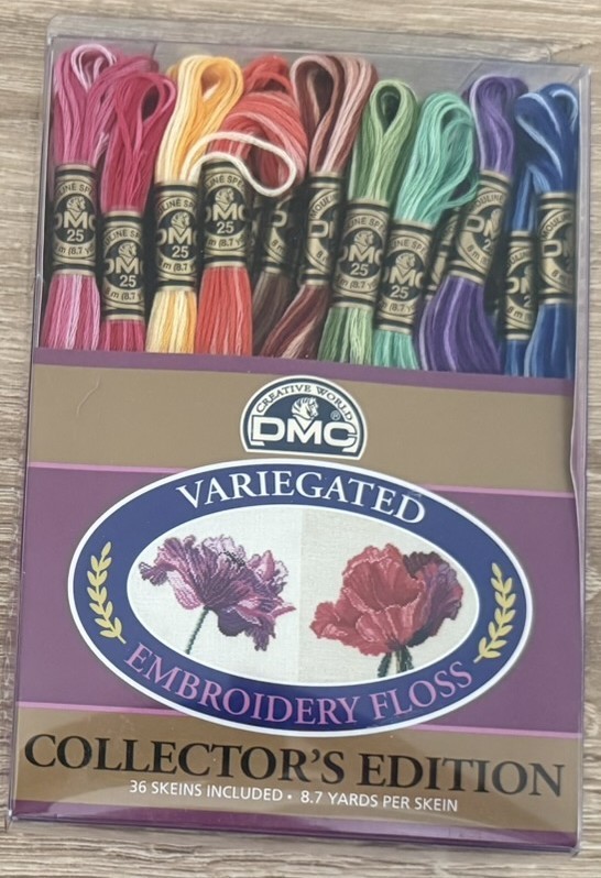 DMC Variegated Embroidery Floss Collector’s Edition 36 Skeins 8.7 yards a skein