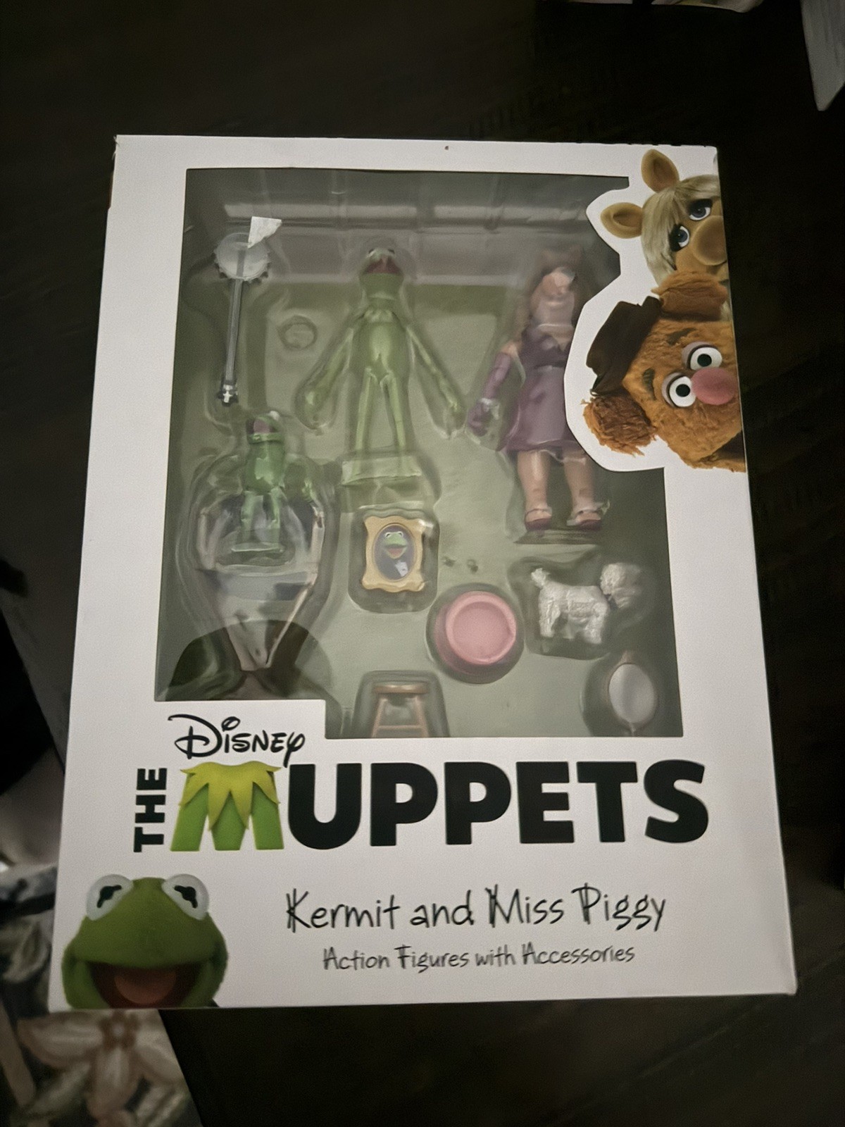 Diamond Select Muppets Kermit the Frog Miss Piggy Collectible Figures Set