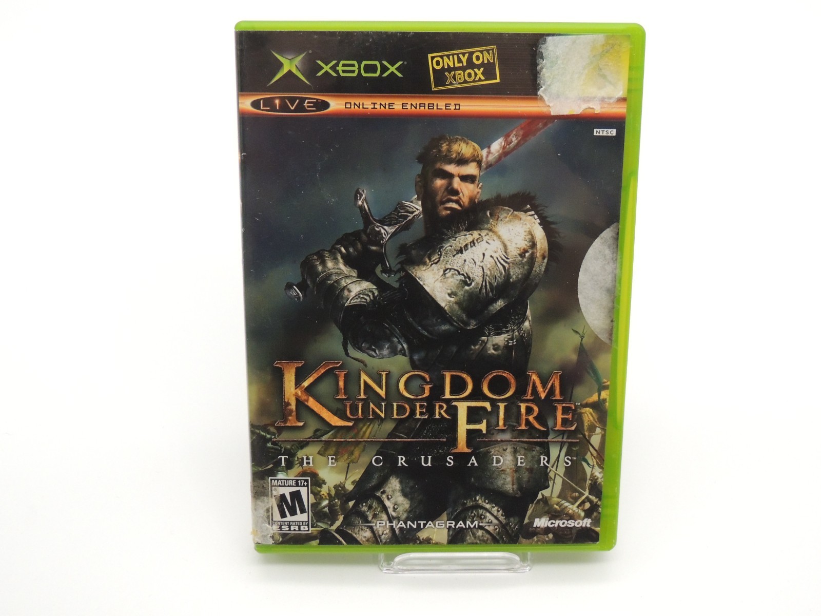 Kingdom Under Fire The Crusaders Xbox - Complete w/ Manual - Disc Resurfaced