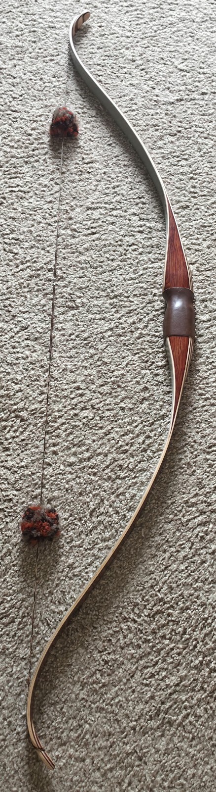 Rare Brian McBROOM Custom Recurve Bow \