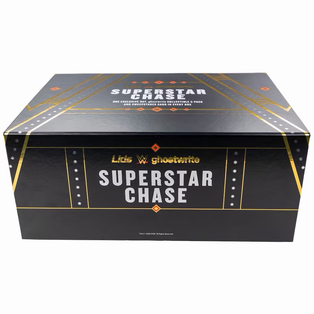 WWE x Lids x ghostwrite Superstar Chase Mystery Box