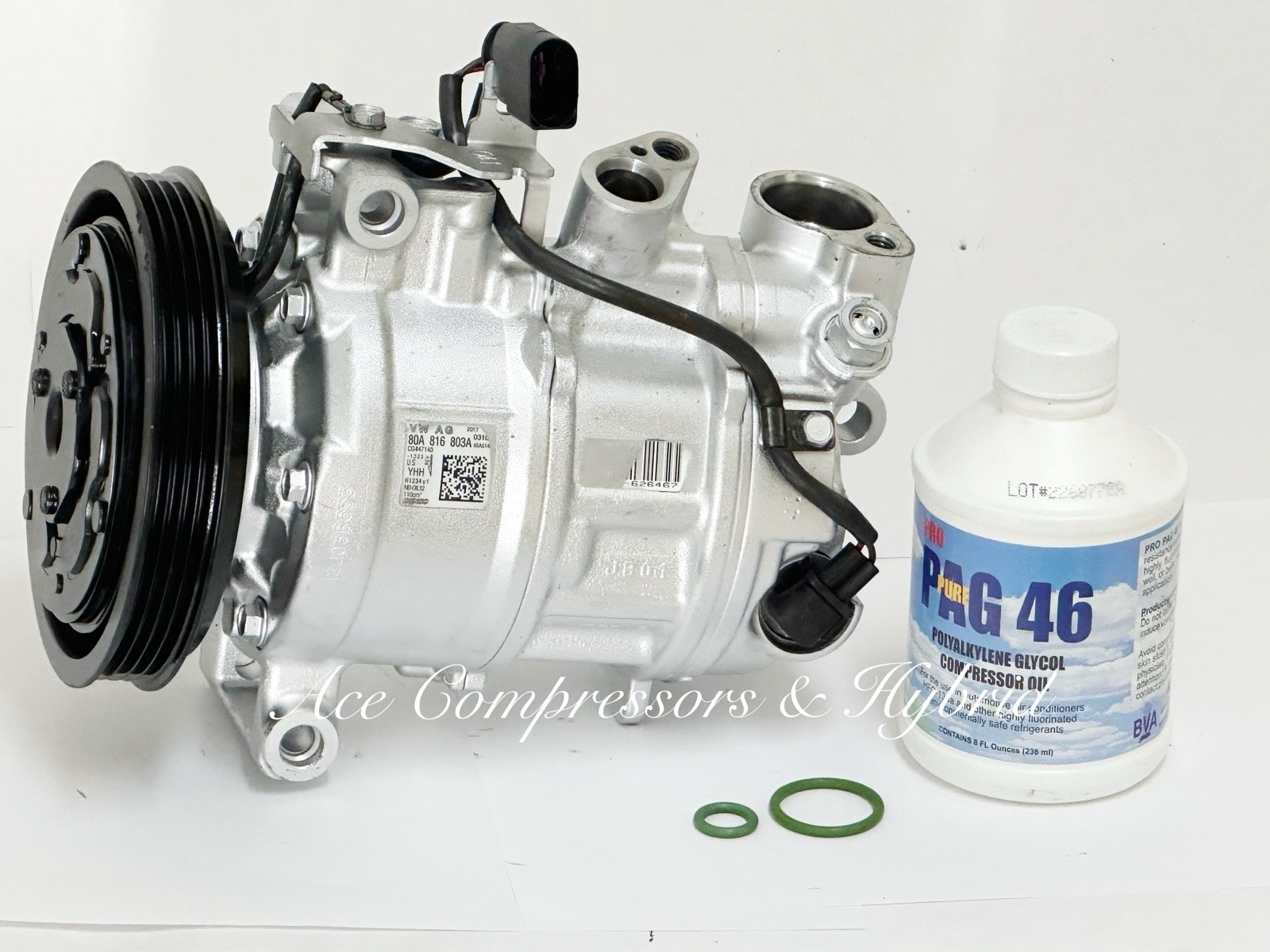 2018-2021 AUDI SQ5  A/C AIR CONDITIONING COMPRESSOR OEM Reman Yr Wrty.