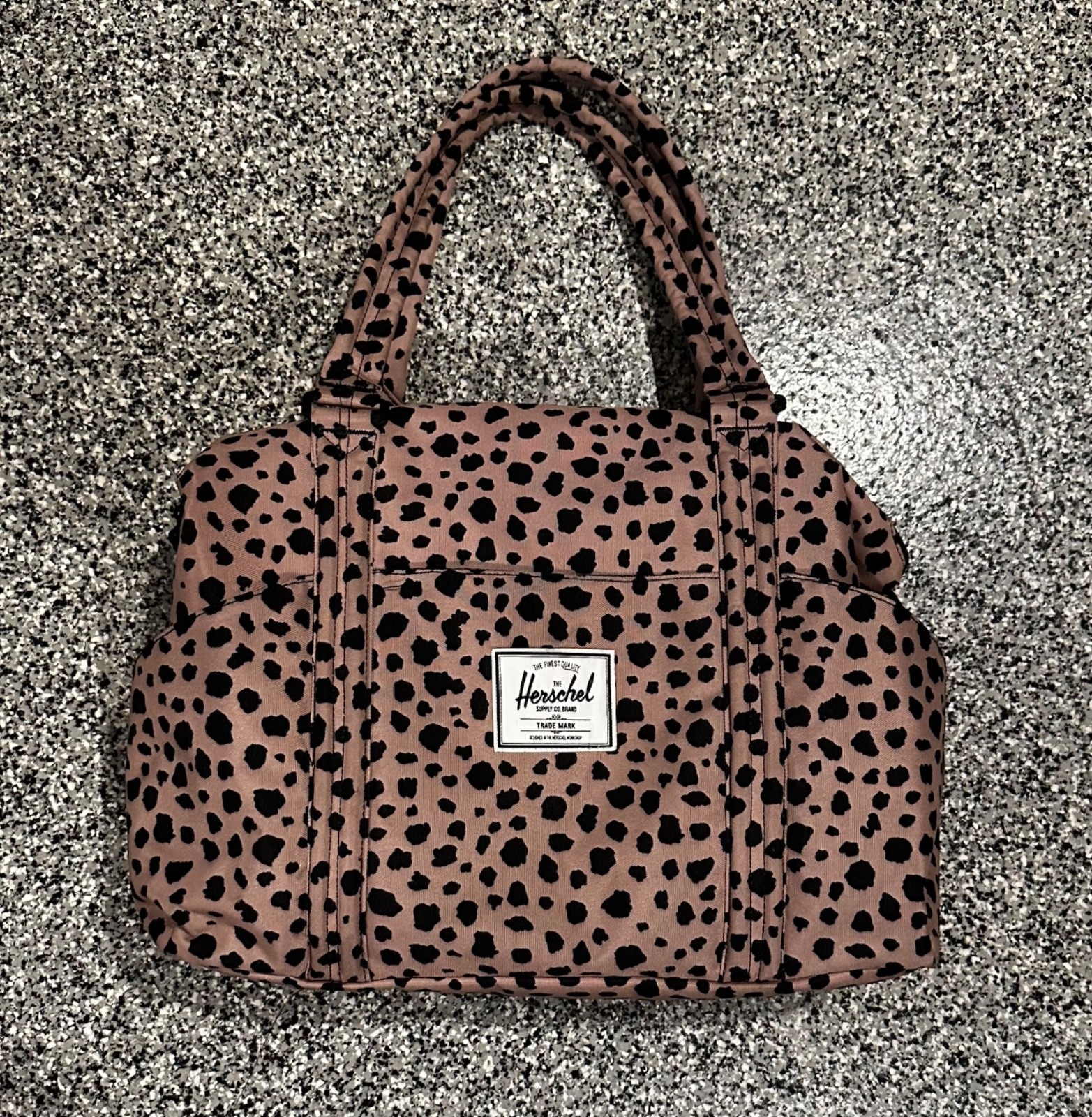Herschel Supply Co Strand Weekender Bag Leopard Travel Gym Carry On Diaper Herschel Supply Co Strand Weekender Bag Leopard Travel Gym Carry On Diaper