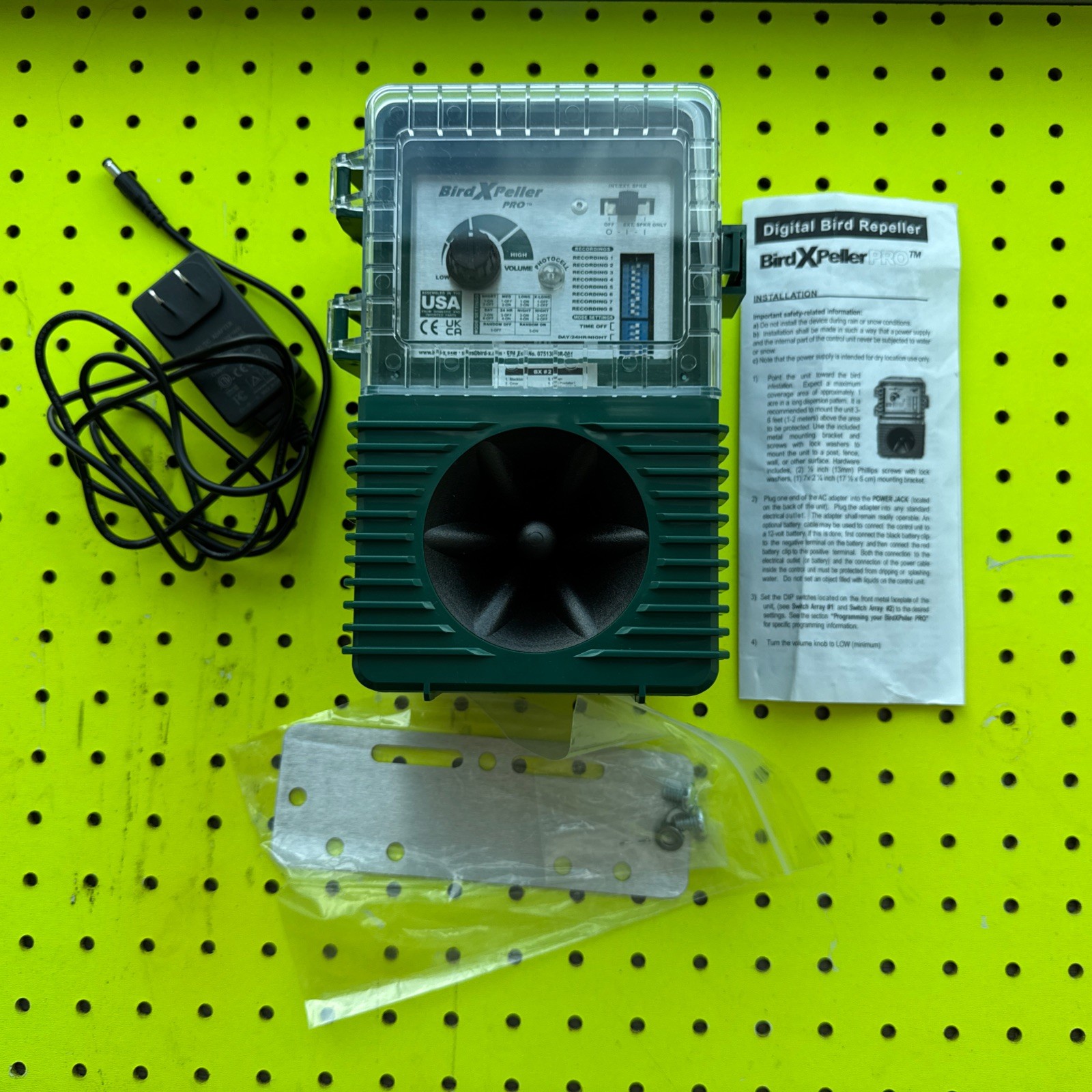Bird x Peller Pro Electronic Bird Preventer BXP-PRO Digital Repeller NIOB Bird x Peller Pro Electronic Bird Preventer BXP-PRO Digital Repeller NIOB