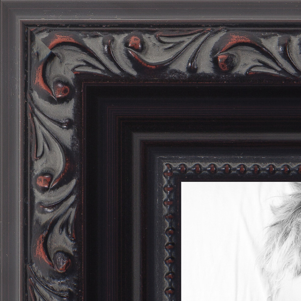 ArtToFrames Custom Picture Poster Frame  Black  1.25\