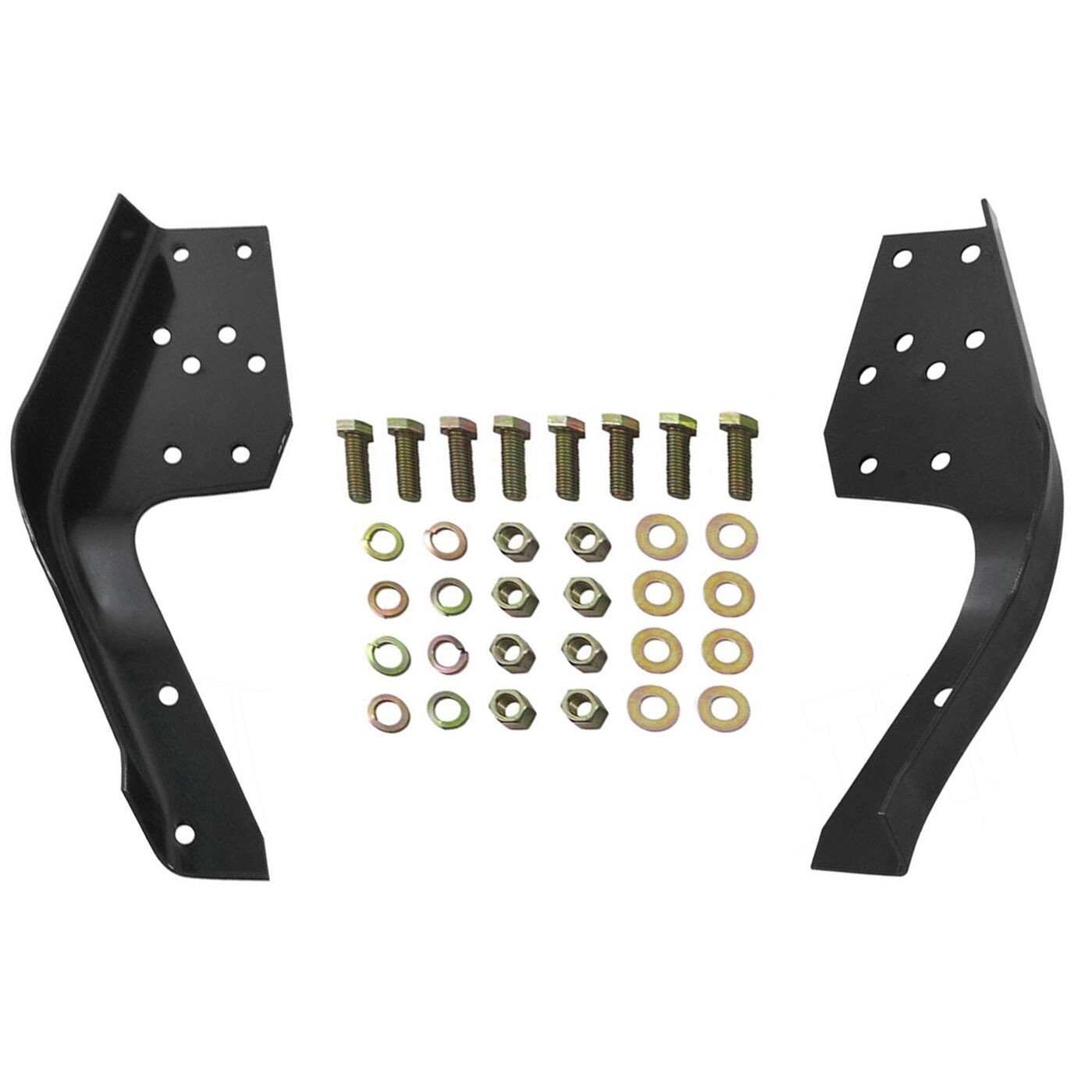 Westin for Fey 86-93 Mazda Pickup Universal Bumper Mount Kit - Black