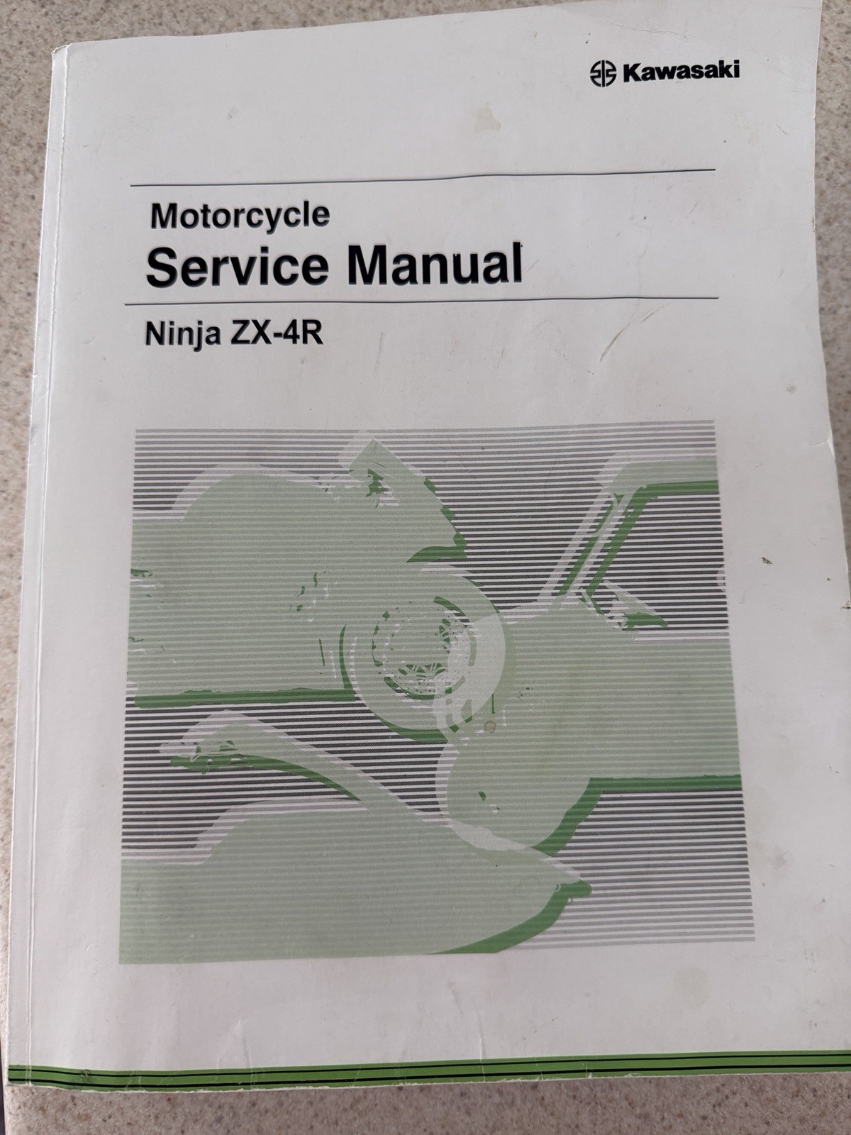 2023 Kawasaki ZX-4R(R) Service Manual Paperback Used Good Condition 2023 Kawasaki ZX-4R(R) Service Manual Paperback Used Good Condition