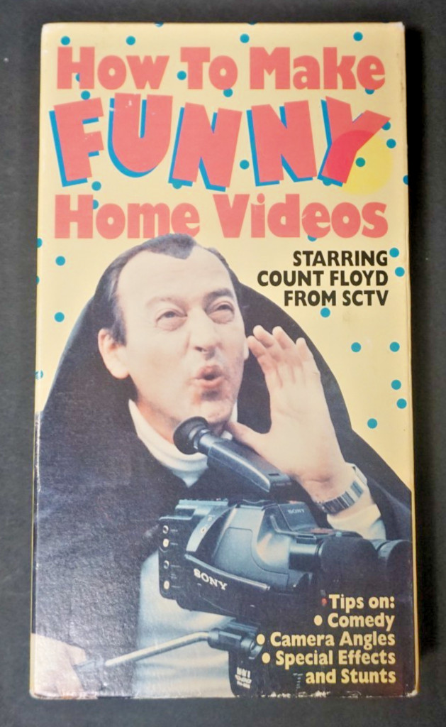 Count Floyd How to Make Funny Home Videos VHS Joe Flaherty SCTV Quality Video