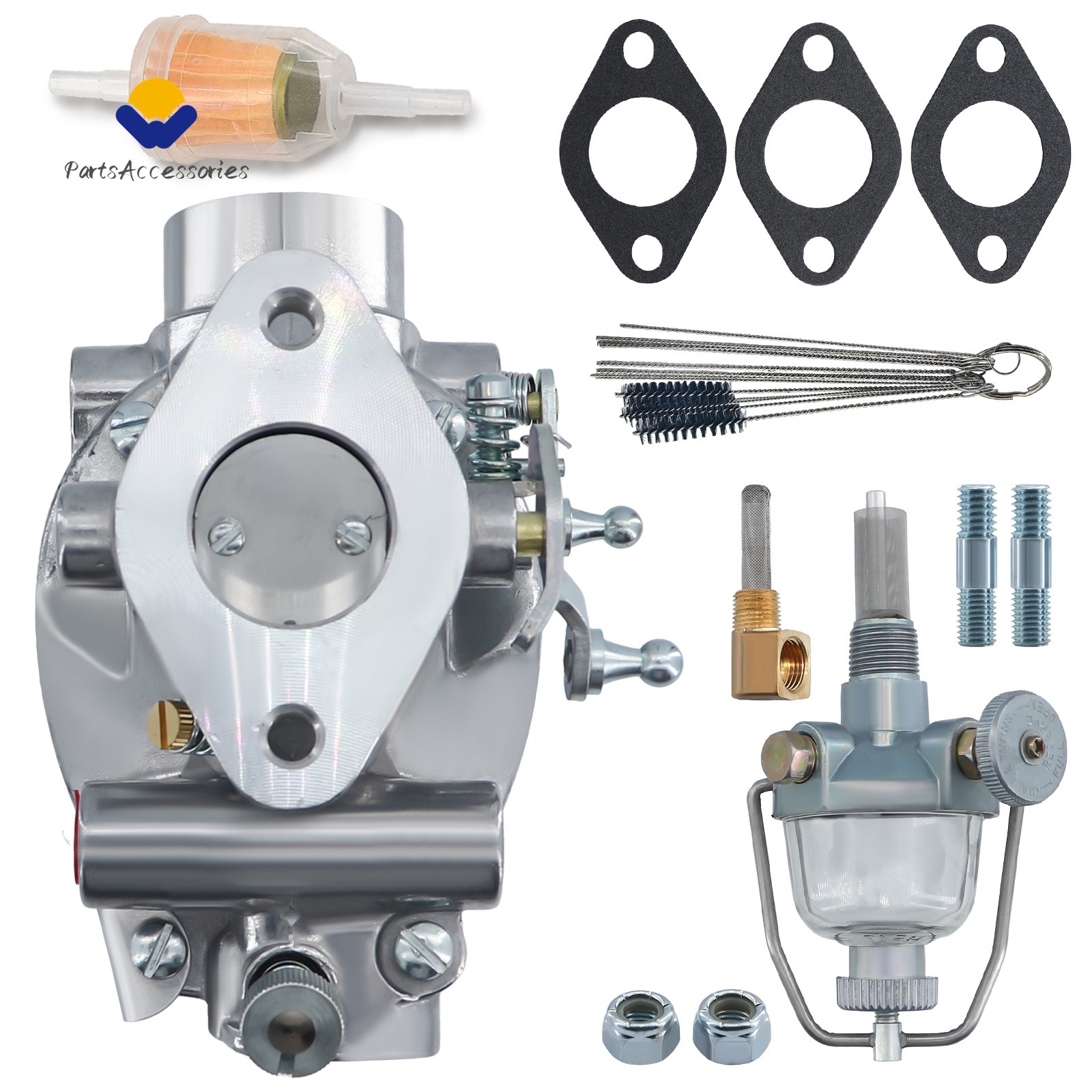 Carburetor & Fuel Sediment Bowl 8N9510C-HD For Ford Tractor 2N 8N 9N 8N9510C