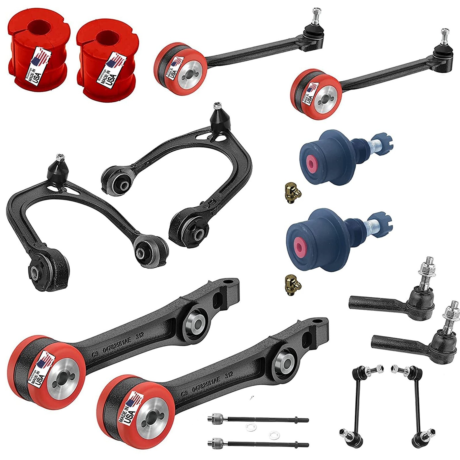 16PC Suspension Kit for RWD Dodge Charger Challenger Chrysler 300 2011-2014
