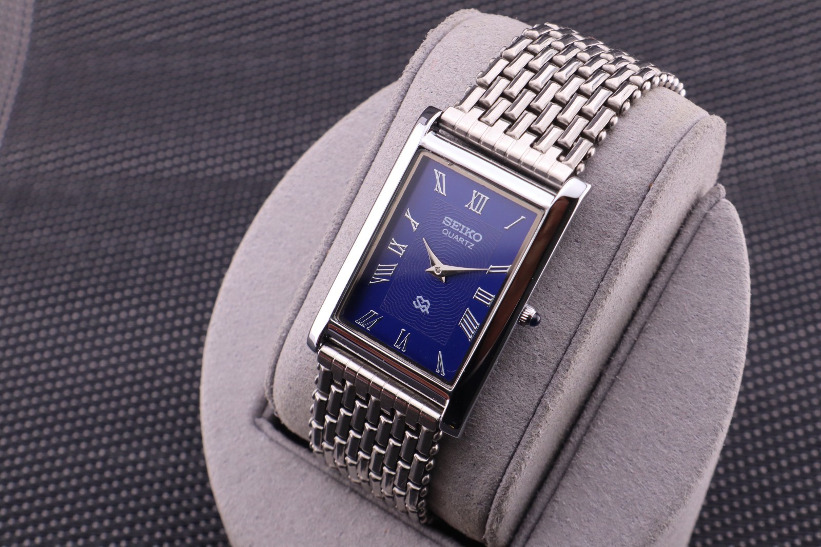 Vintage Refurbished Seiko Slim Tank Watch Japan Quartz Men’s Wristwatch  Watch