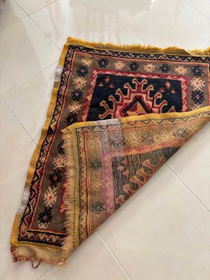Vintage Moroccan Berber Rug Handmade