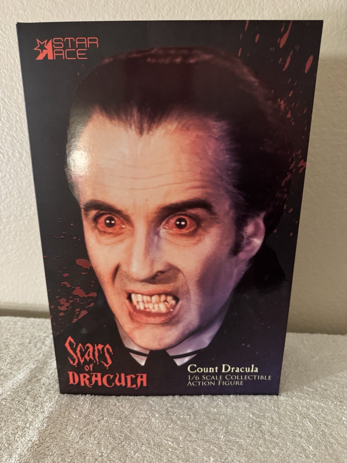 Star Ace Scars of Dracula Christopher Lee Count Dracula 1:6 Figure SA0042