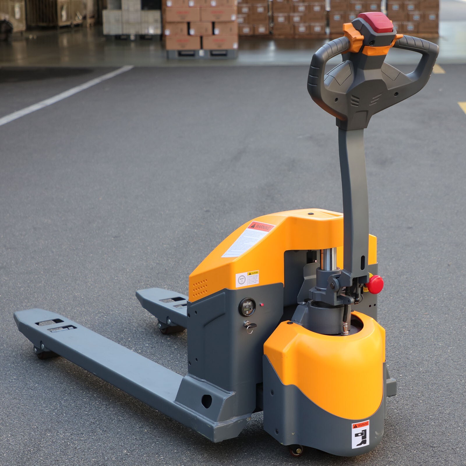 APOLLOLIFT Full Electric Pallet Jack 3300lb Warehouse Material Lift Truck 48X27\