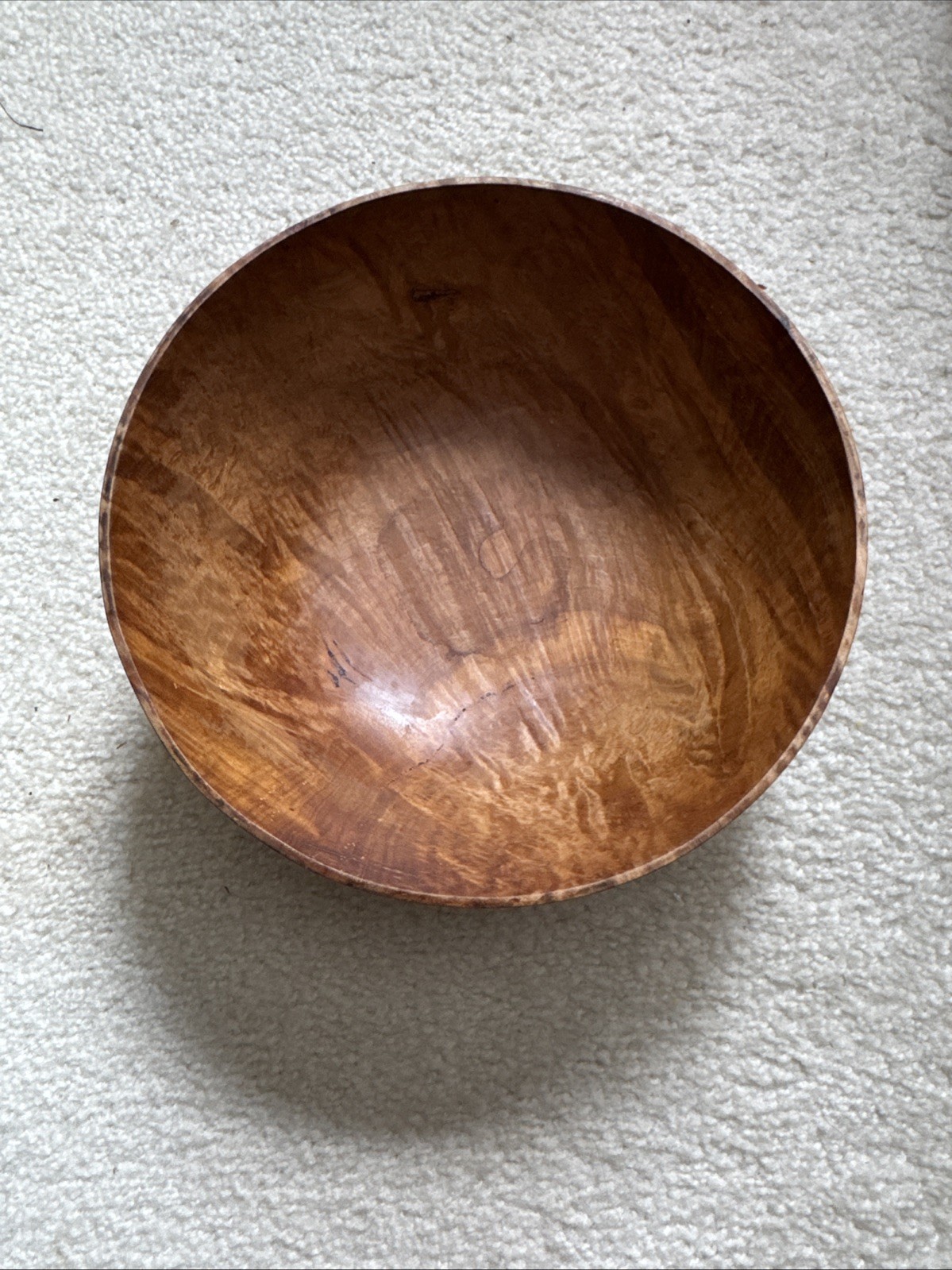 Museum Quality Signed Steven Levine Thin Wall Ambrosia Maple Art Bowl - Antique