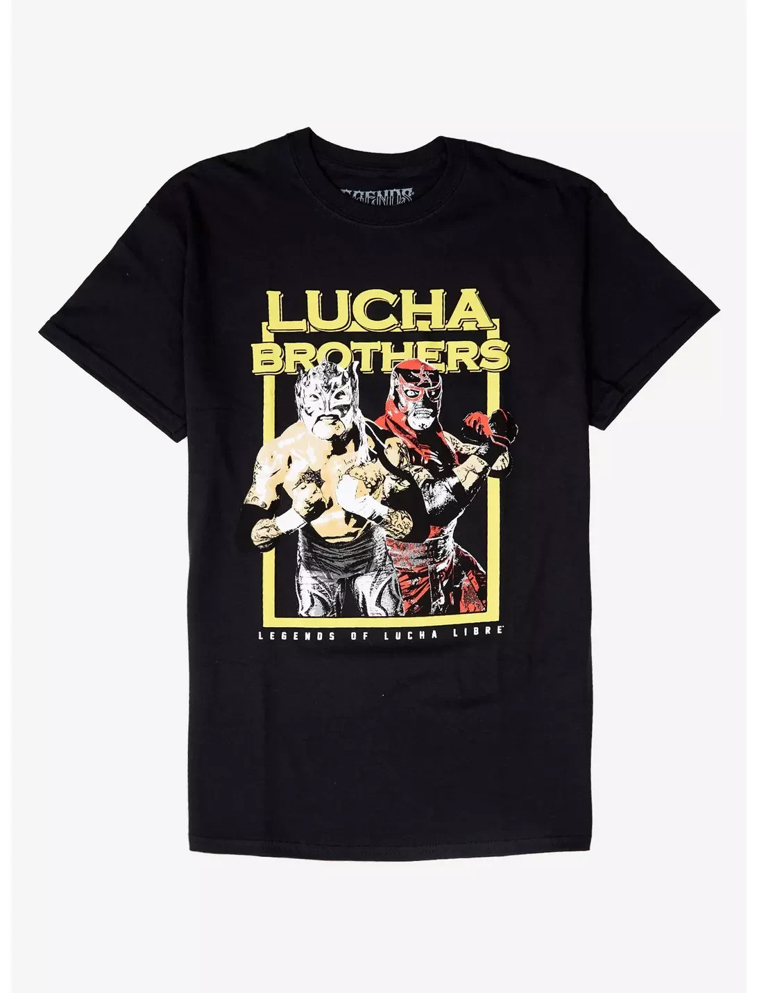 LUCHA BROTHERS LEGENDS OF LUCHA LIBRE TAG TEAM WRESTLING T-SHIRT SIZE L SEALED
