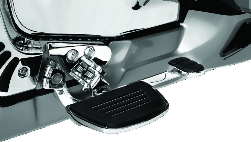 Kuryakyn Premium Mini Boards Comfort Drop Mounts 01-17 Honda GL1800 Chrome