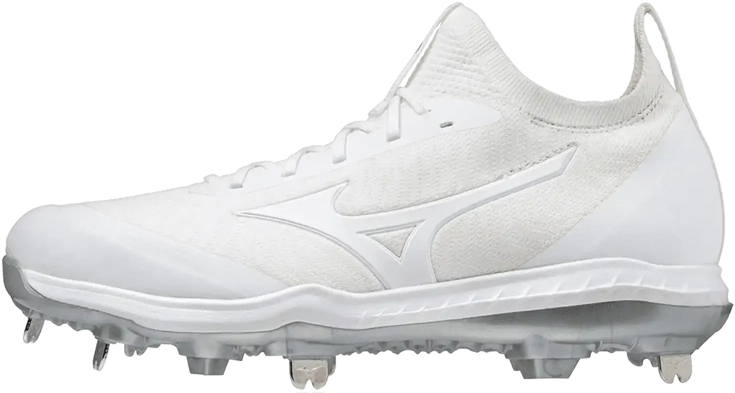 Mizuno Dominant Knit Softball Cleats Women\'s Size 9.5 320655 White New