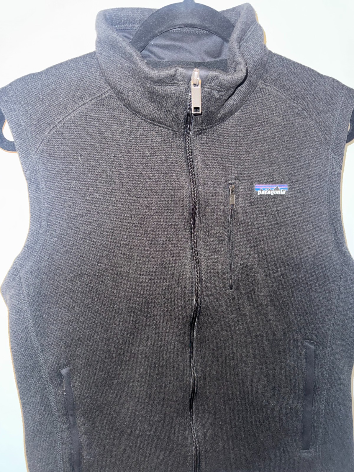 Patagonia Better Sweater Vest Mens Med M Charcoal Heather Gray Fleece Full Zip Patagonia Better Sweater Vest Mens Med M Charcoal Heather Gray Fleece Full Zip