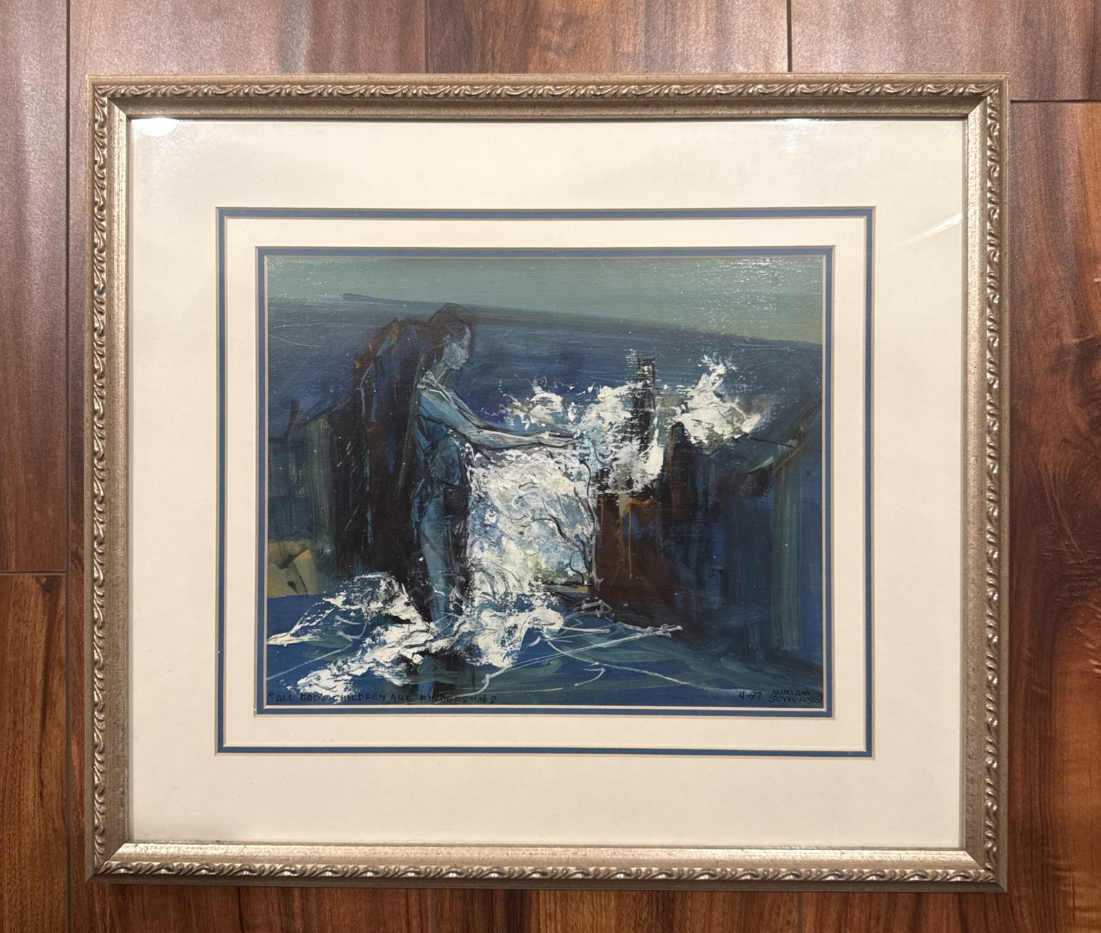 Miriam Sowers Original Mixed Media Painting \