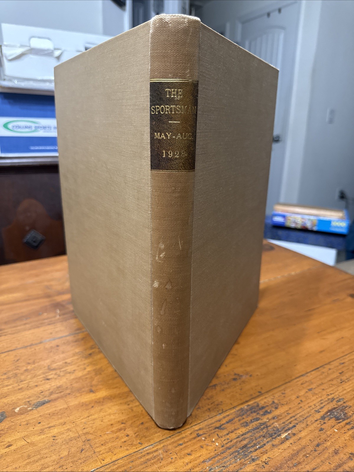 THE SPORTSMAN Magazine Complete Bound Volume III 1928 May - Aug.. 4 Issues NICE