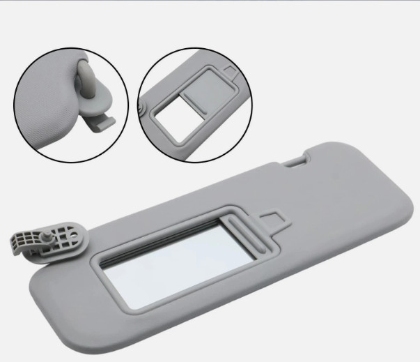 Gray Left Driver Sun Visor w/ Mirror For Hyundai Elantra 2017-2019 85210F0100TTX Gray Left Driver Sun Visor w/ Mirror For Hyundai Elantra 2017-2019 85210F0100TTX