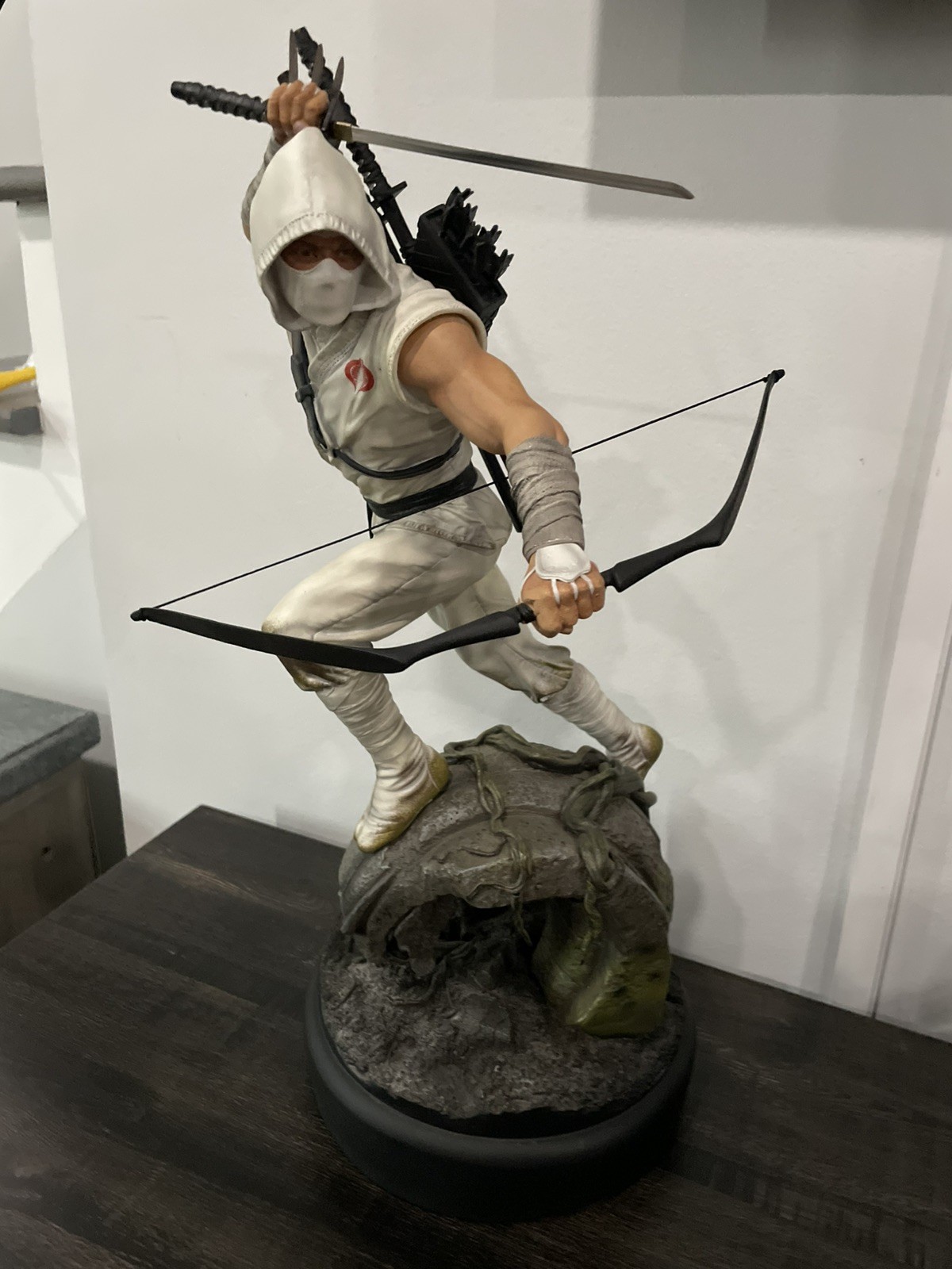 GI Joe Storm Shadow Statue Sideshow Collectible MINT GI Joe Storm Shadow Statue Sideshow Collectible MINT