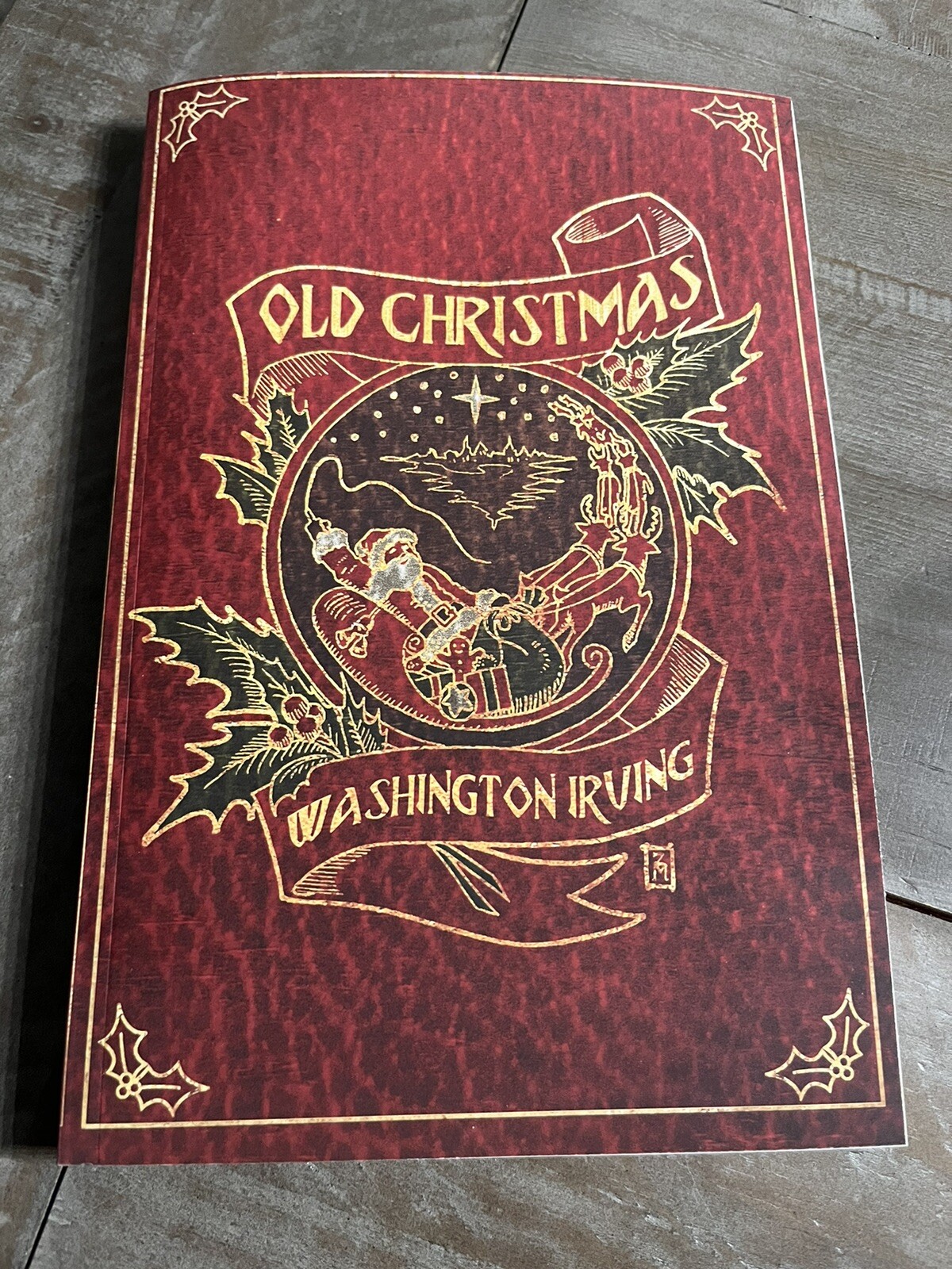 Old Christmas Washington Irving- Signed as seen on Fox Nation New Unread