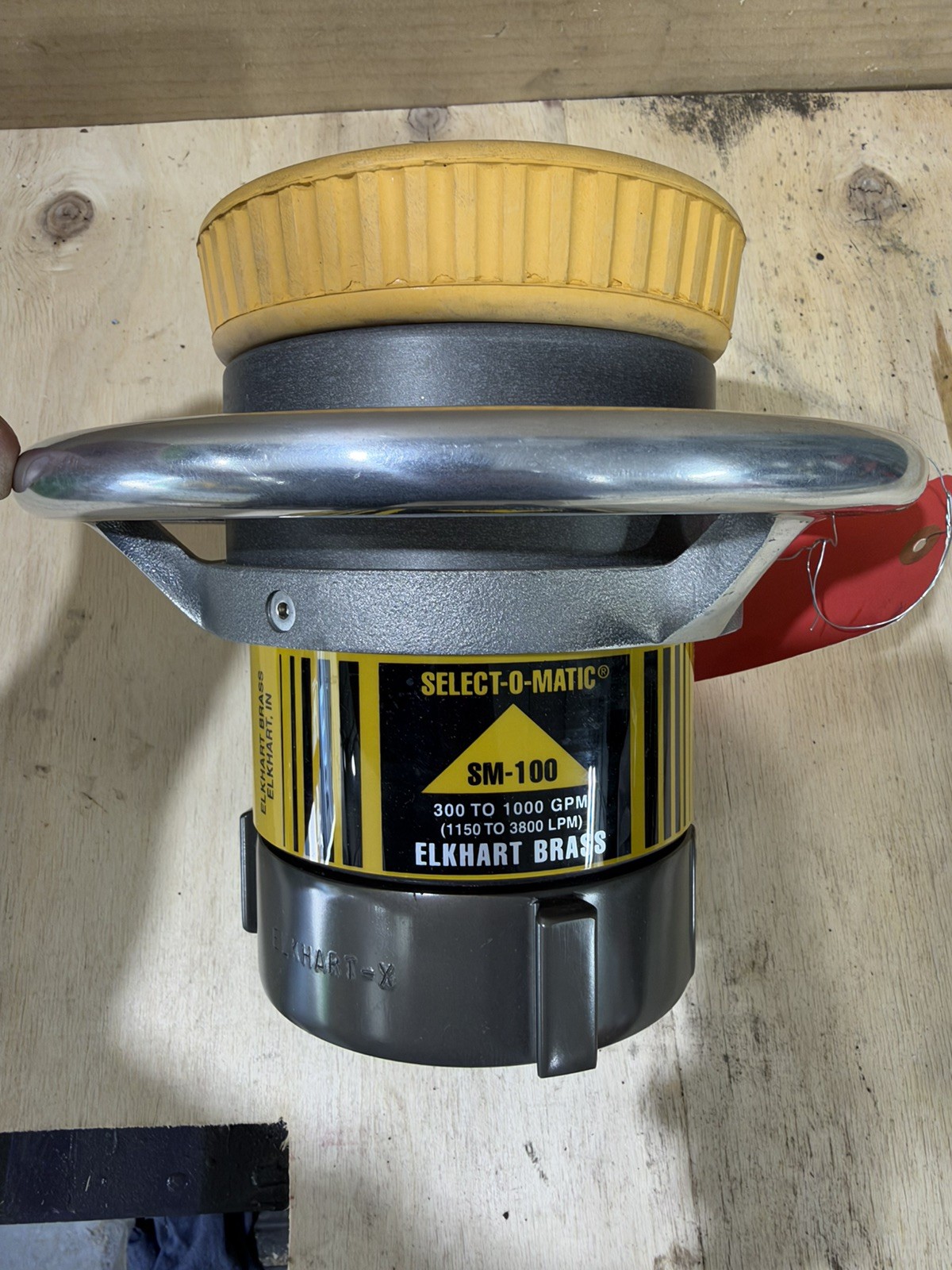 Elkhart Brass SM-100 Select-O-Matic 1000GPM Steam/Fog Firehose Nozzle | SM-100 Elkhart Brass SM-100 Select-O-Matic 1000GPM Steam/Fog Firehose Nozzle | SM-100